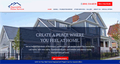 Desktop Screenshot of dependablehomeservices.net